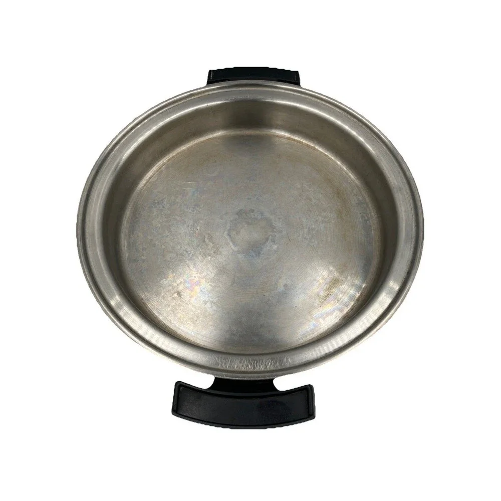 Townecraft Liquid Core Electric Skillet 82010 Complete Set Lid & Cord Tested
